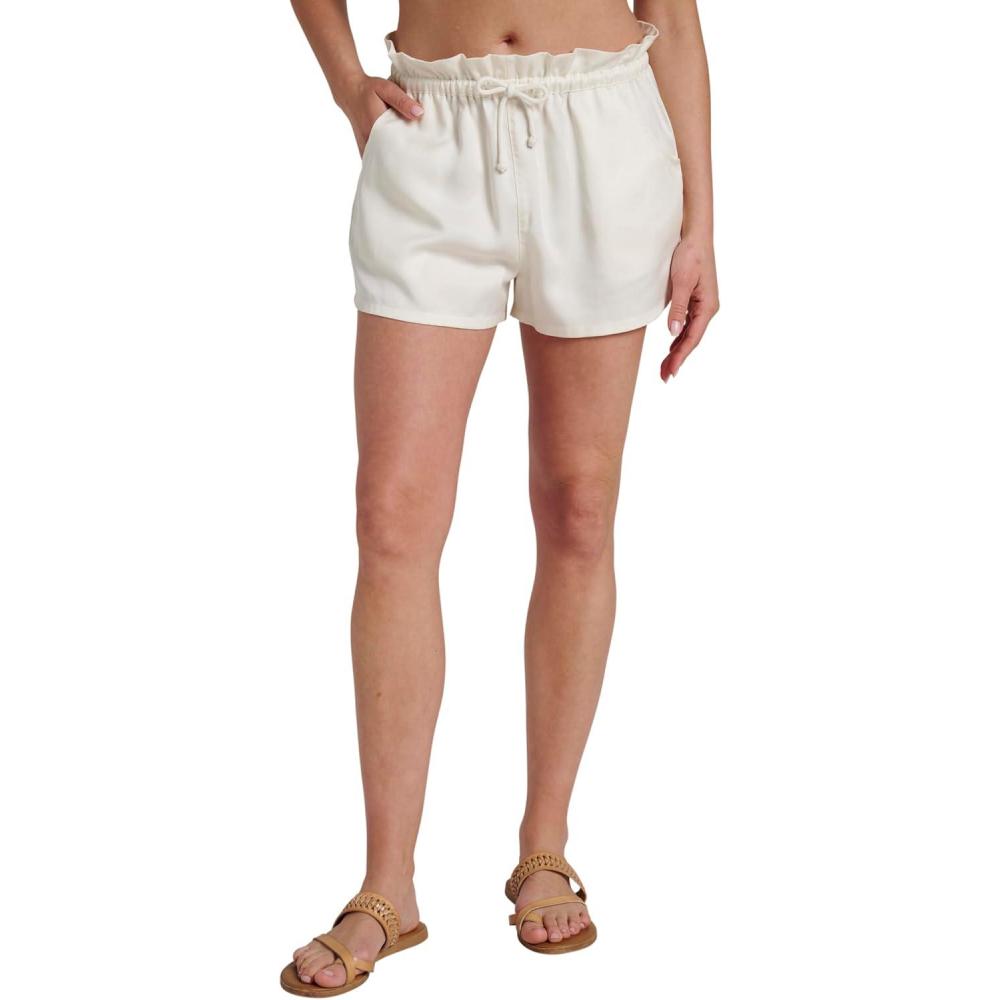 imageQuiksilver Womens Lido Drawstring Waist ShortOffwhite