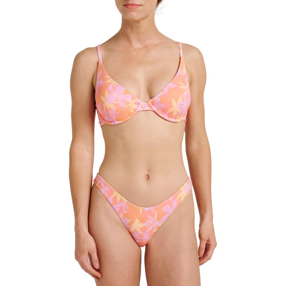 imageQuiksilver Womens Naomi Ooo Floral Print Bikini BottomDesert Flower