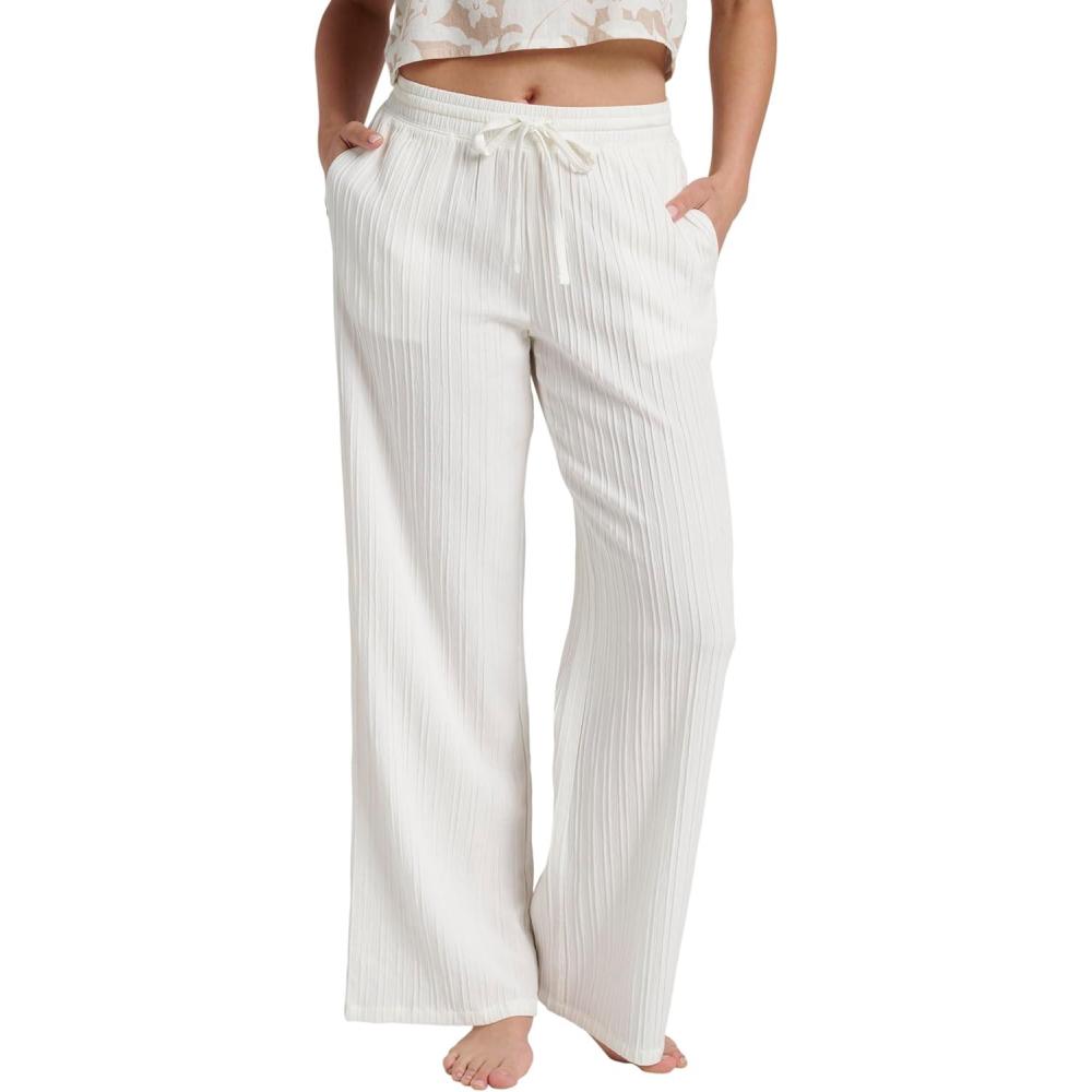 imageQuiksilver Womens Womens Relaxed Oceanview Textured Solid PantWhite