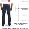 Quiksilver Men’s 5 Pocket Straight Fit Stretch Waist Denim Jeans(Blue Mountain)