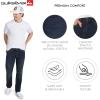 Quiksilver Men’s 5 Pocket Straight Fit Stretch Waist Denim Jeans(Blue Mountain)