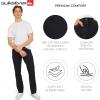 Quiksilver Men’s 5 Pocket Straight Fit Stretch Waist Denim Jeans(Dark Rinse)