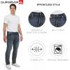 Quiksilver Men’s 5 Pocket Straight Fit Stretch Waist Denim Jeans(Gershwin)