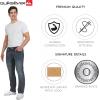 Quiksilver Men’s 5 Pocket Straight Fit Stretch Waist Denim Jeans(Gershwin)