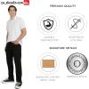 Quiksilver Men’s 5 Pocket Straight Fit Stretch Waist Denim Jeans(Jet Black)