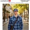 Quiksilver Men’s Premium Cotton Adjustable Snap Back Logo Baseball Cap(Blue Shadow)