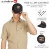 Quiksilver Men’s Premium Cotton Adjustable Snap Back Logo Baseball Cap(Charcoal)
