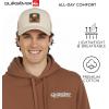 Quiksilver Men’s Premium Cotton Adjustable Snap Back Logo Baseball Cap(Fog)