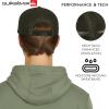 Quiksilver Men’s Premium Cotton Adjustable Snap Back Logo Baseball Cap(Sage)