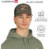 Quiksilver Men’s Premium Cotton Adjustable Snap Back Logo Baseball Cap(Sage)