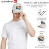 Quiksilver Men’s Premium Cotton Adjustable Snap Back Logo Baseball Cap(Snow White)