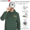 Quiksilver Men’s Premium Cotton Adjustable Snap Back Logo Baseball Cap(White)