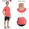 Quiksilver Men’s Soft Cotton Premium Tee Short Sleeve T-Shirt(Coral)