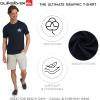 Quiksilver Men’s Soft Cotton Premium Tee Short Sleeve T-Shirt(Eclipse)