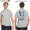 Quiksilver Men’s Soft Cotton Premium Tee Short Sleeve T-Shirt(Heather Grey)
