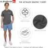 Quiksilver Men’s Soft Cotton Premium Tee Short Sleeve T-Shirt(Iron)