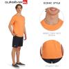 Quiksilver Men’s Soft Cotton Premium Tee Short Sleeve T-Shirt(Papaya)