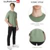 Quiksilver Men’s Soft Cotton Premium Tee Short Sleeve T-Shirt(Sage)
