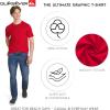 Quiksilver Men’s Soft Cotton Premium Tee Short Sleeve T-Shirt(Salsa)