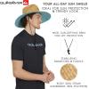 Quiksilver Men’s Wide Brim Outdoor Lifeguard Straw Sun Hat(Limpet Shell)