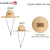 Quiksilver Men’s Wide Brim Outdoor Lifeguard Straw Sun Hat(Natural)