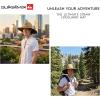 Quiksilver Men’s Wide Brim Outdoor Lifeguard Straw Sun Hat(Navy)