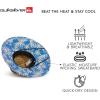 Quiksilver Men’s Wide Brim Outdoor Lifeguard Straw Sun Hat(Royal)