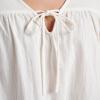 Quiksilver Women’s Kelsey Cotton Cropped Blouse(White)