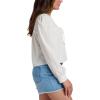 Quiksilver Women’s Kelsey Cotton Cropped Blouse(White)
