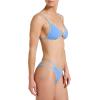 Quiksilver Women’s Lowers Contrast Triangle Bikini Top(Ultramarine)