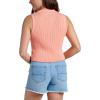 Quiksilver Women’s Sandbar Sleeveless Lace Up Sweater(Desert Flower)