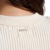 Quiksilver Women’s Sandbar Sleeveless Lace Up Sweater(Seashell)