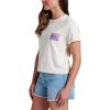 Quiksilver Women’s Stamped Classic T-Shirt(White)