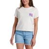 Quiksilver Women’s Stamped Classic T-Shirt(White)