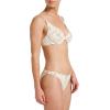 Quiksilver Women’s Tanner Floral Print Underwire Bikini Top(Warm Sand)