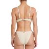 Quiksilver Women’s Tanner Solid Underwire Bikini Top(Seashell)