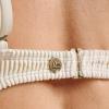 Quiksilver Women’s Tanner Solid Underwire Bikini Top(Seashell)