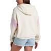 Quiksilver Women’s Wave Check French Terry Hoodie(Off-white)
