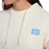Quiksilver Women’s Wave Check French Terry Hoodie(Off-white)