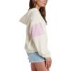 Quiksilver Women’s Wave Check French Terry Hoodie(Off-white)