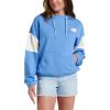 Quiksilver Women’s Wave Check French Terry Hoodie(Ultramarine)