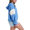 Quiksilver Women’s Wave Check French Terry Hoodie(Ultramarine)