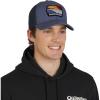 Quiksilver Men’s Premium Cotton Adjustable Snap Back Logo Baseball Cap(Flint Stone)