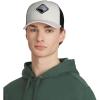 Quiksilver Men’s Premium Cotton Adjustable Snap Back Logo Baseball Cap(White)