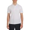 Quiksilver Men’s Regular Fit Premium Soft Short Sleeve Oxford Polo Shirt(White)
