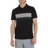 Quiksilver Men’s Regular Fit Soft Cotton Jersey Short Sleeve Polo Shirt(Black)