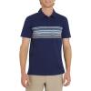 Quiksilver Men’s Regular Fit Soft Cotton Jersey Short Sleeve Polo Shirt(Estate Blue)