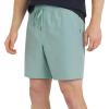 Quiksilver Men’s Regular Fit Stretch Waist Water Friendly Active Hybrid Shorts (S-XXL)(Jade Grey)