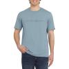 Quiksilver Men’s Soft Cotton Premium Tee Short Sleeve T-Shirt(Blue Shadow)