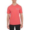 Quiksilver Men’s Soft Cotton Premium Tee Short Sleeve T-Shirt(Coral)